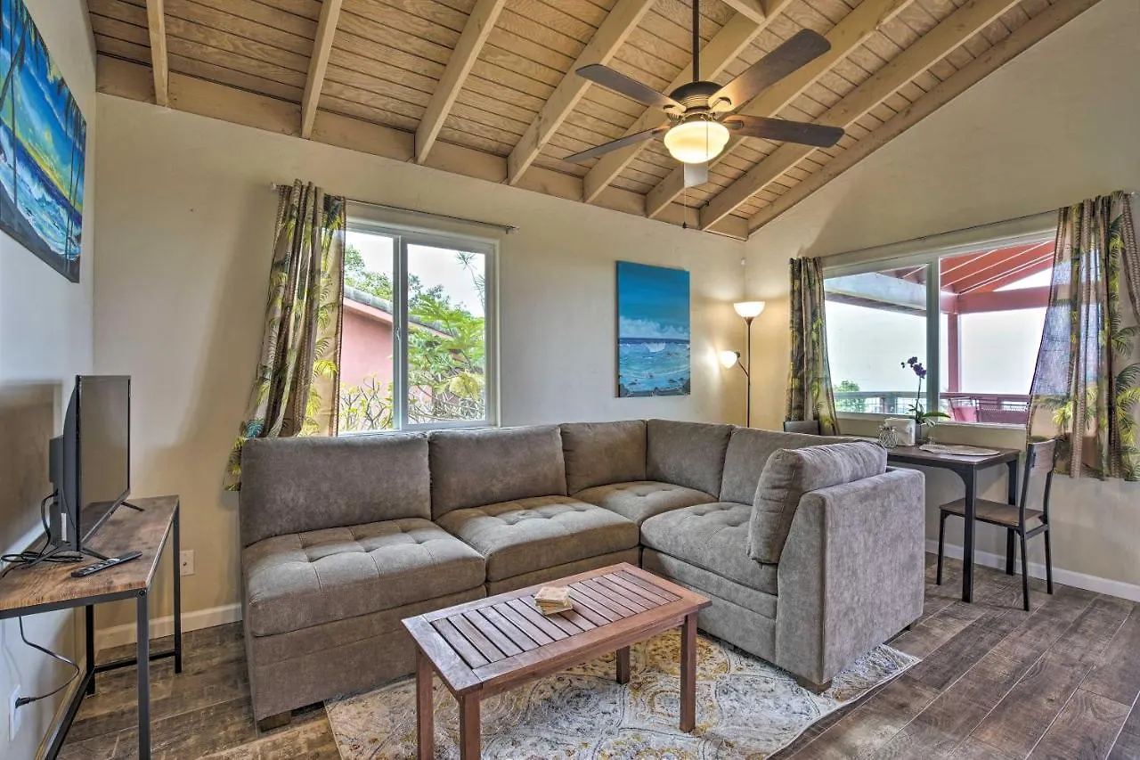Kailua-Kona Hillside Apt Less Than 3 Miles To Beaches! 0*,